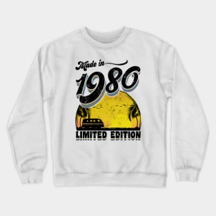 Made in 1980 All Original Parts Crewneck Sweatshirt